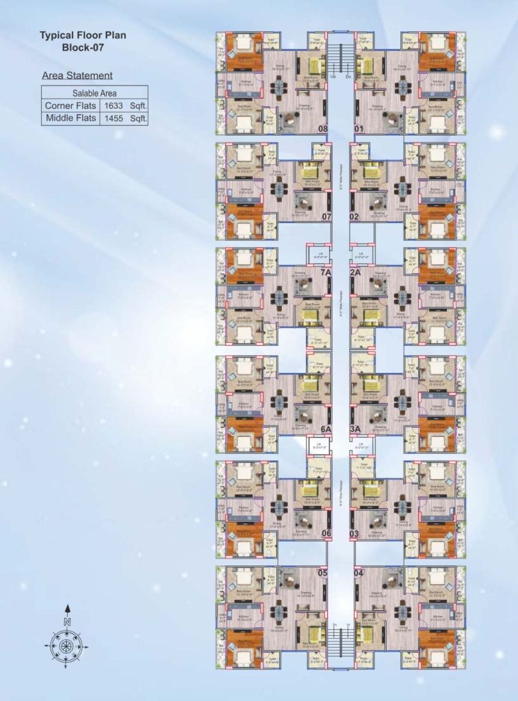 R.R. Sanchar Nagar, Danapur — plan block 07
